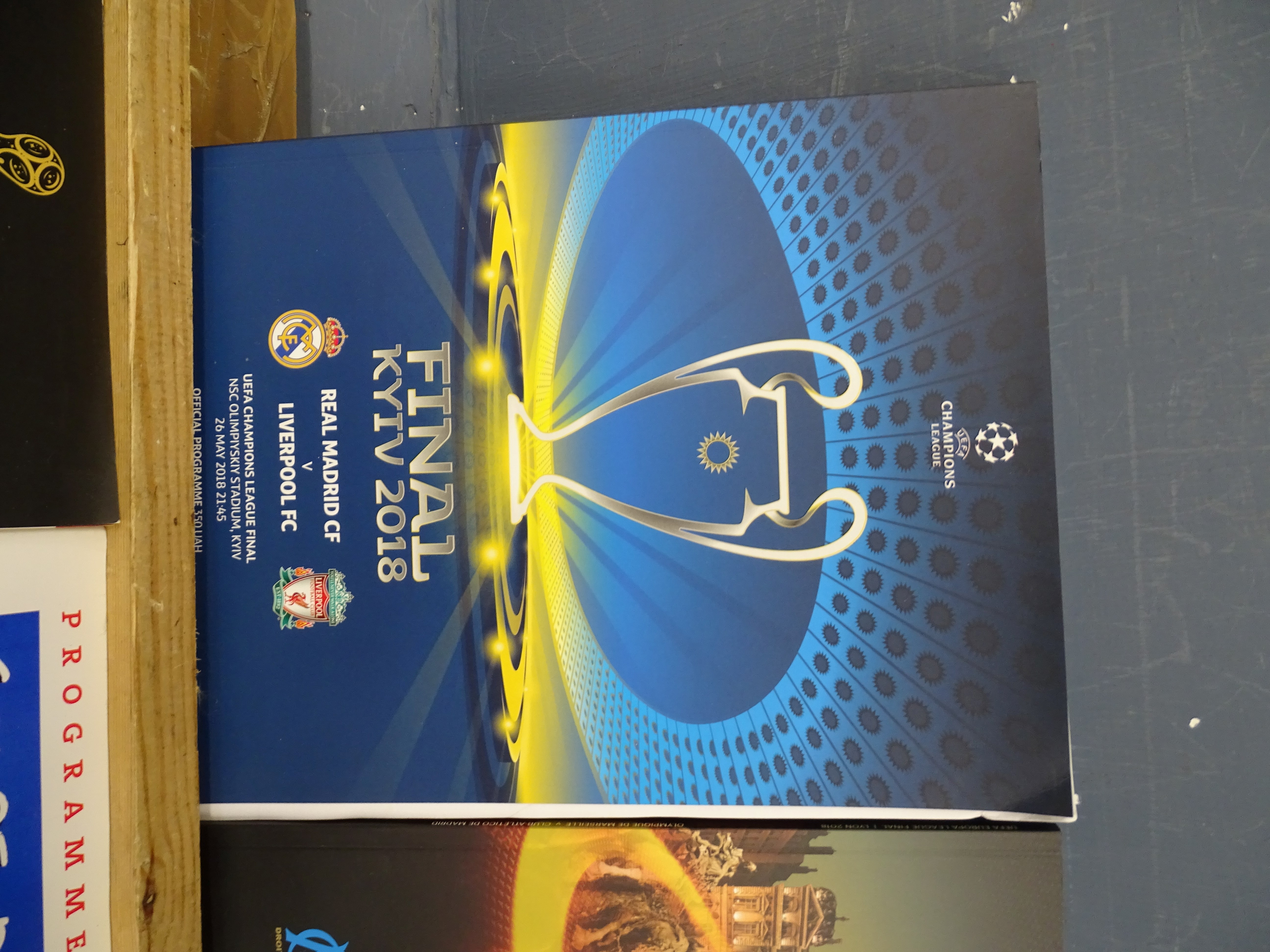 5 Football programs to include World Cup France 98 and UEFA Champions League final etc - Image 2 of 6