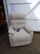 Electric reclining armchair