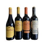 Four bottles of Rioja to include: 2010 Campo Viejo Tempranillo 13.5%vol 75cl 2029 Campo Viejo