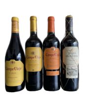 Four bottles of Rioja to include: 2010 Campo Viejo Tempranillo 13.5%vol 75cl 2029 Campo Viejo