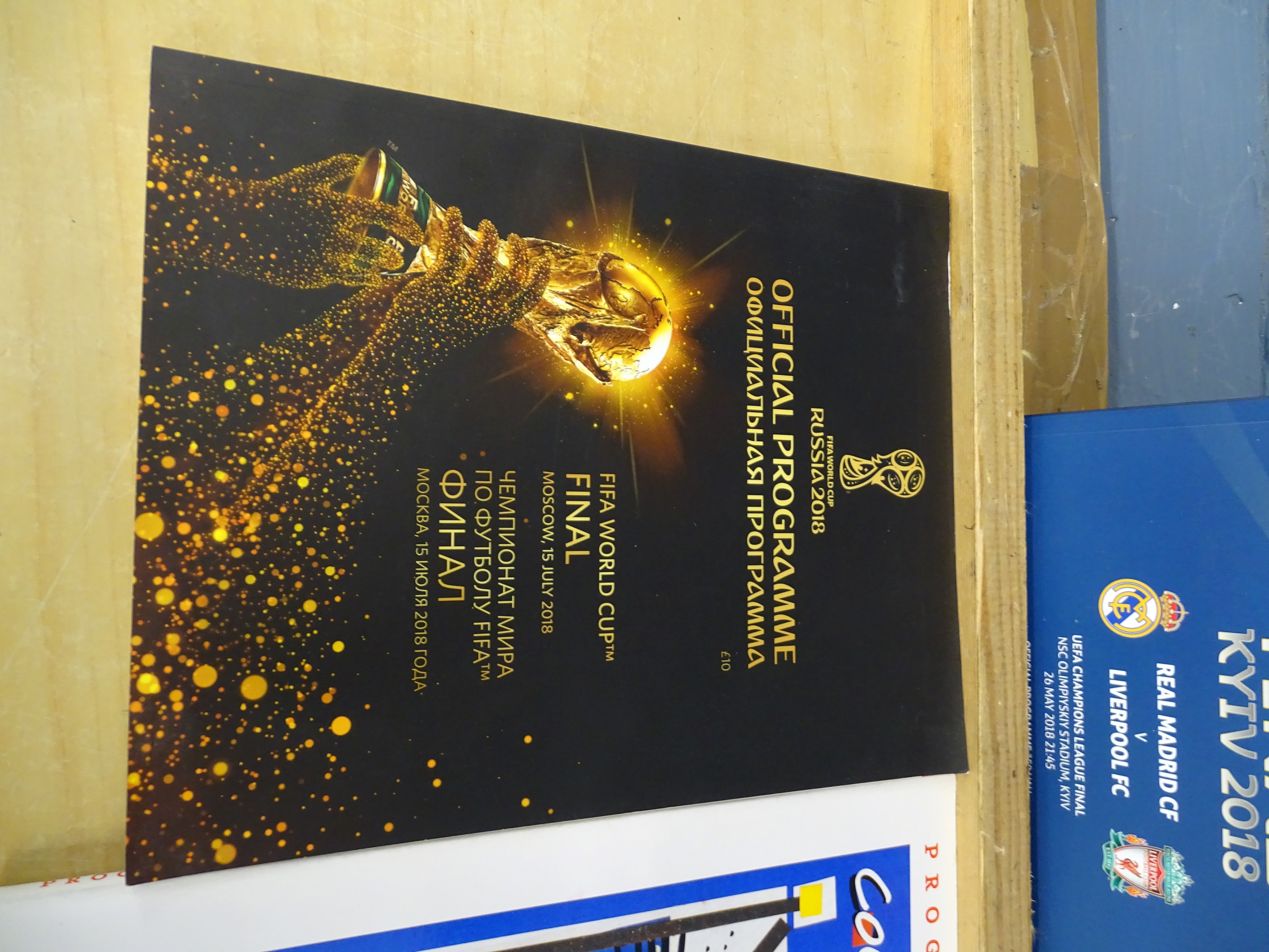 5 Football programs to include World Cup France 98 and UEFA Champions League final etc - Image 6 of 6
