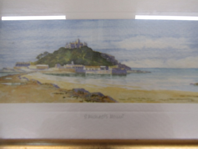 set 5 West country coastal prints 26x13cm - Image 2 of 6