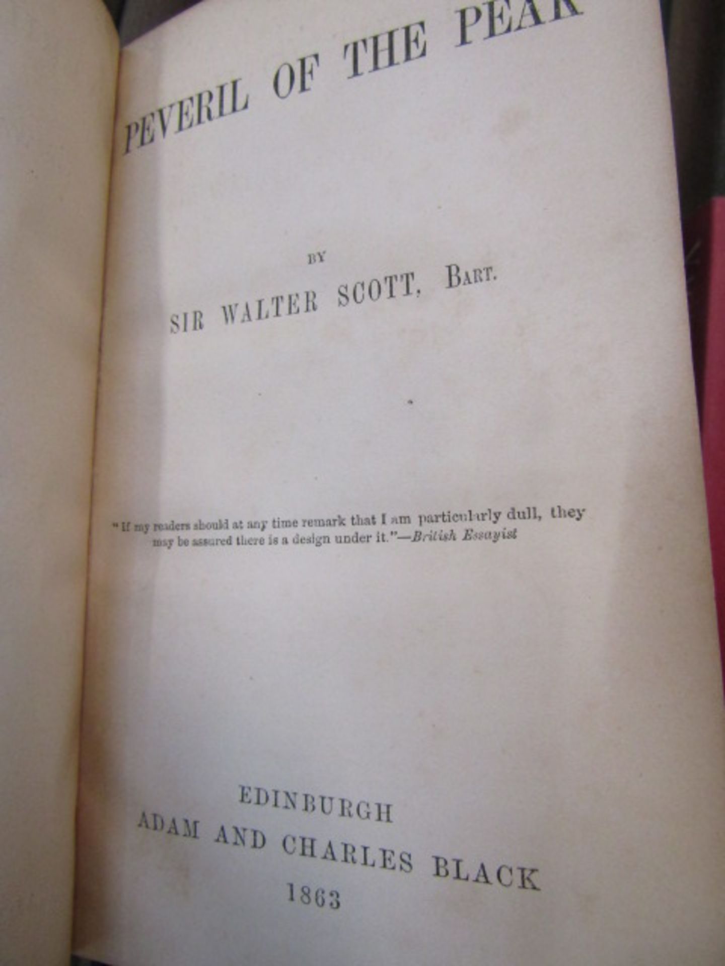 Waverley  novels, Walter Scott  set dated 1800's - Image 12 of 12