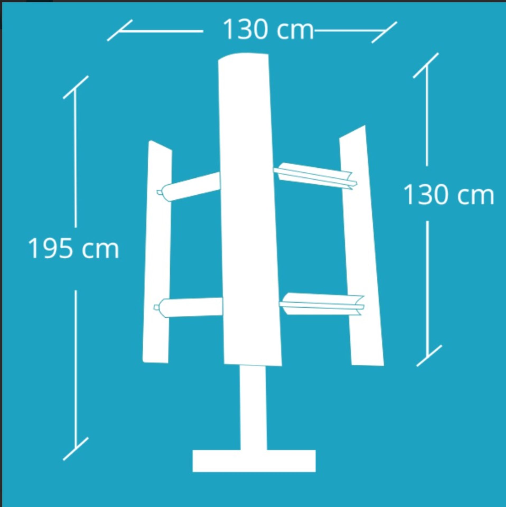 EOLO wind turbine generator EOLO 1KW/ 2KW/ 3KW - un-used in original box Suitable for both - Image 2 of 14