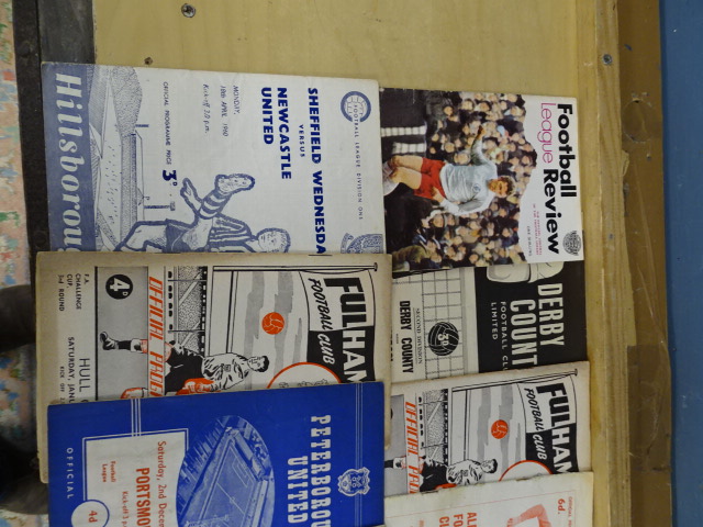 Over 40 mostly 1960's football programs to include England, Norwich and Chelsea etc - Image 11 of 16
