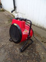 Clarke Devil 7003 workshop fan heater in working order