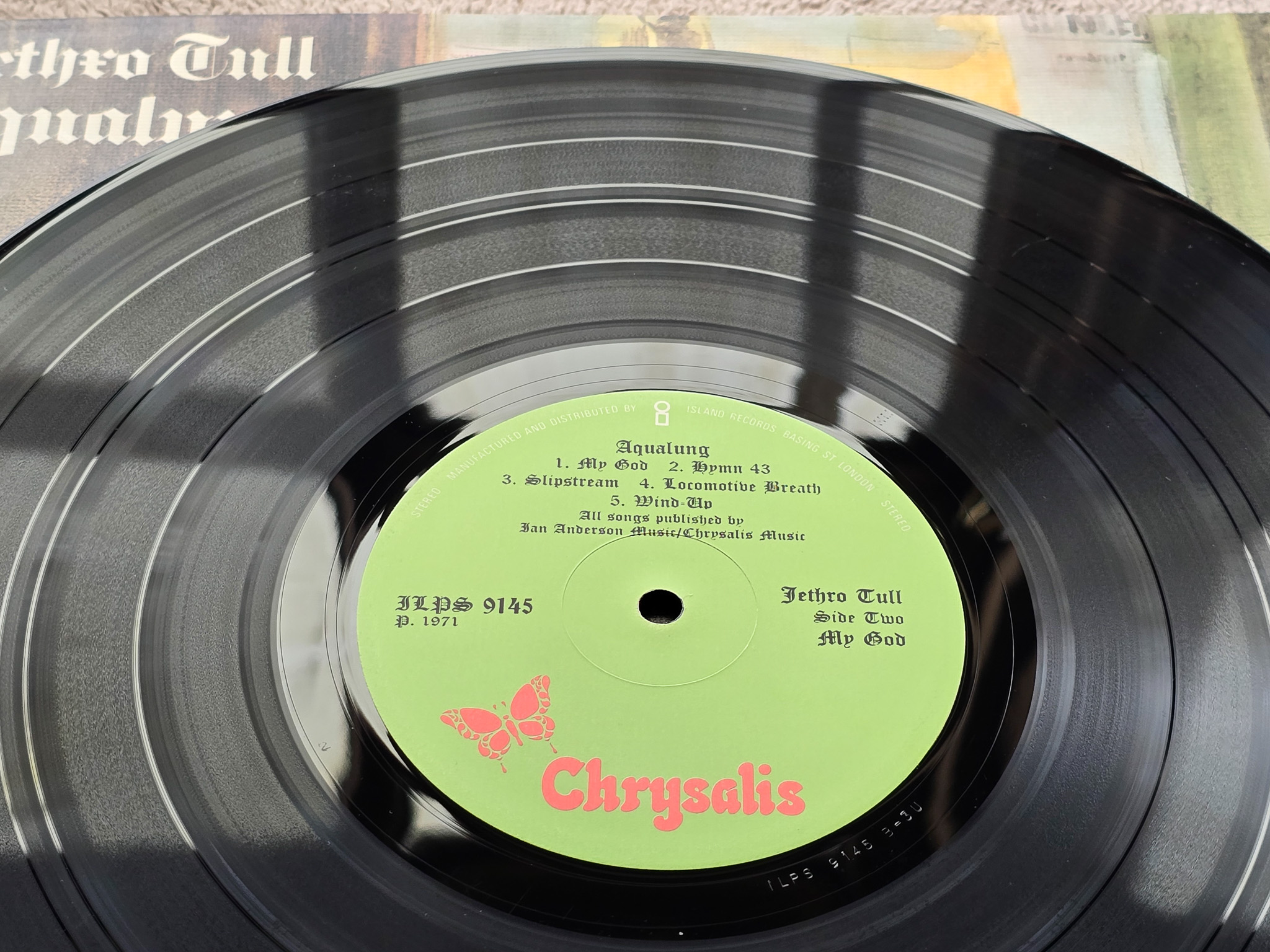 Jethro Tull – Aqualung Rare original 1st press vinyl LP Gatefold sleeve - Image 7 of 7