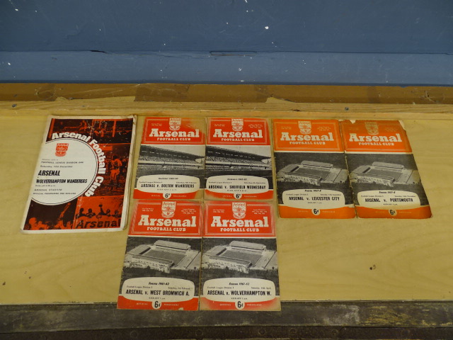 33 Mostly 1960's Arsenal football programs - Image 15 of 19