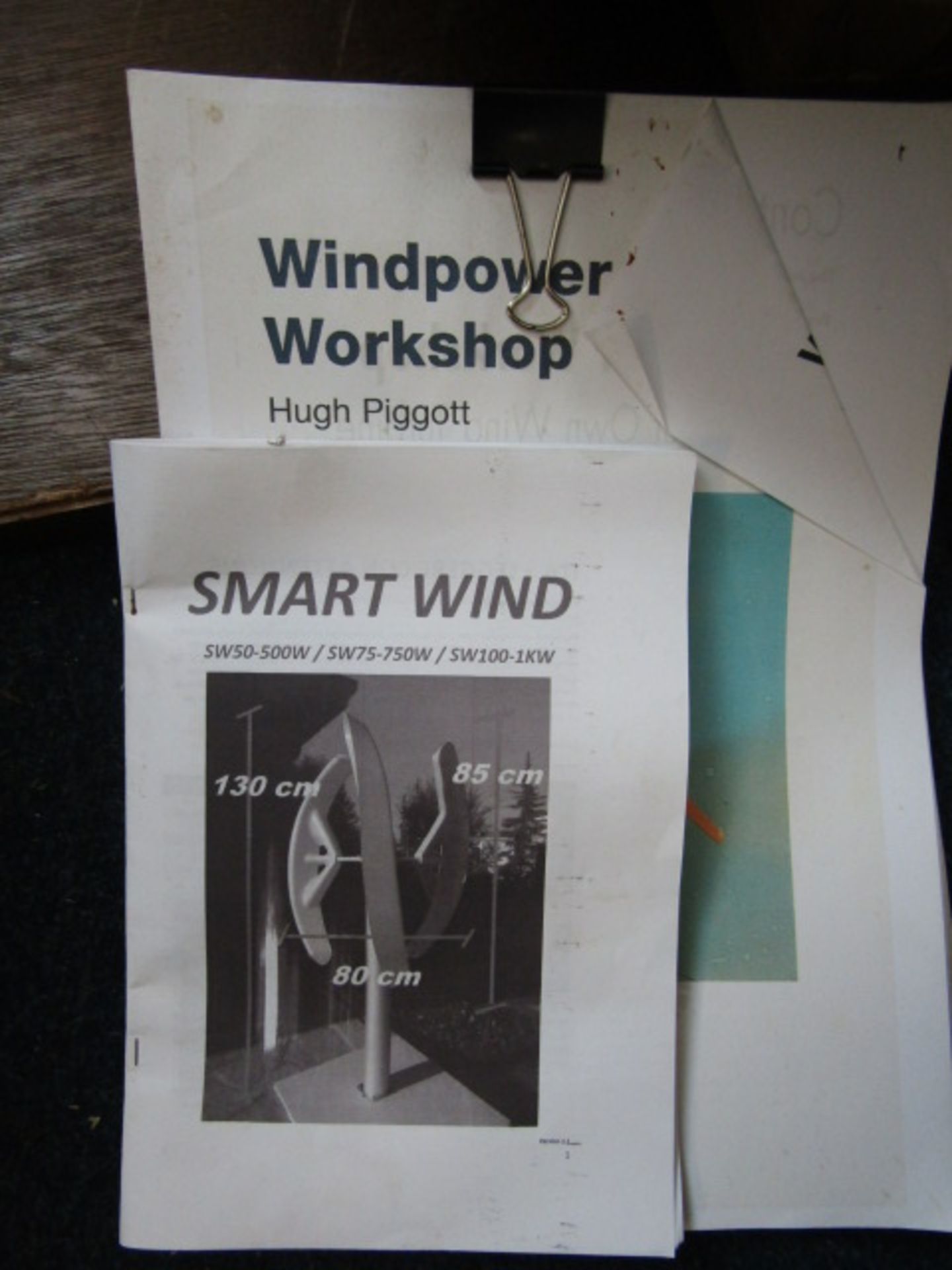 SMARTWIND 300W/400W/500W vertical axis wind turbine, unused in original box. It is activated by very - Image 5 of 15