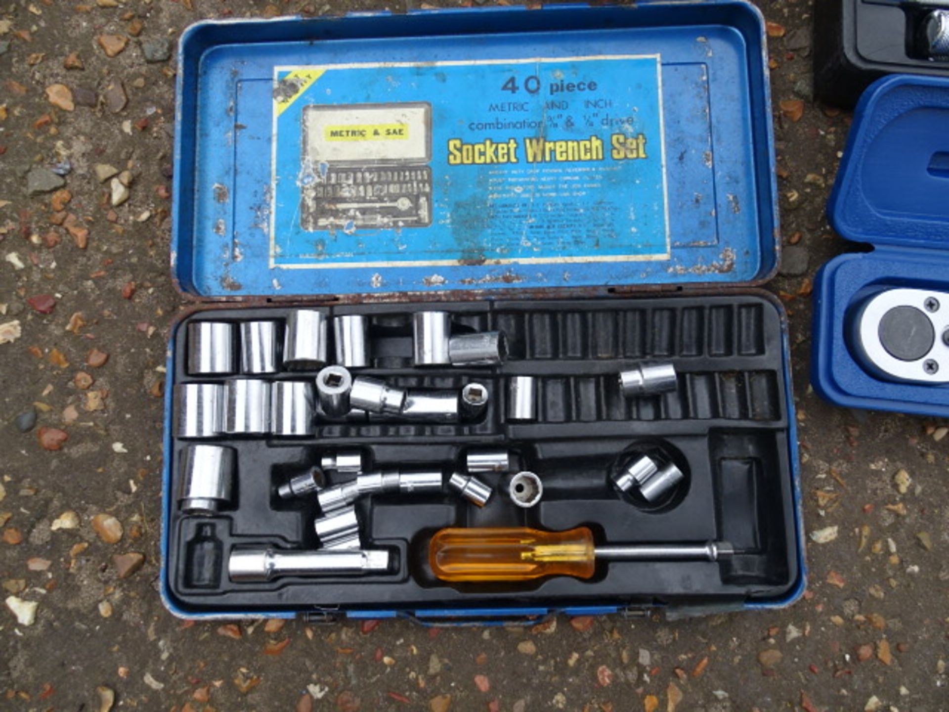 Kamasa Tools socket set and Draper torque wrench etc - Image 3 of 11