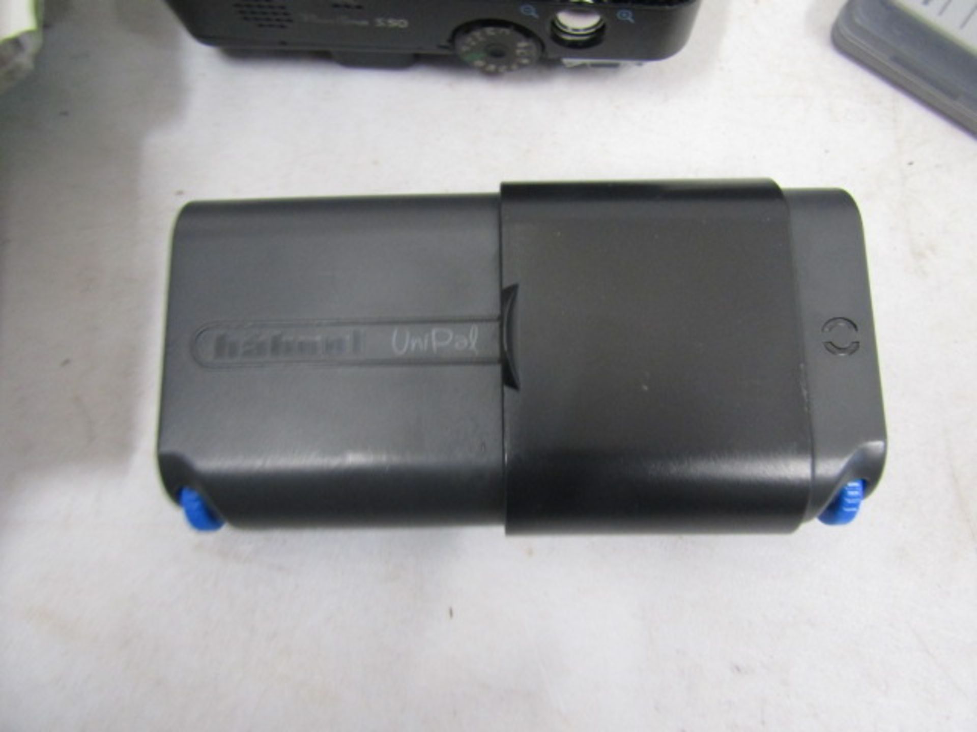 Canon camera with batteries, charger, memory cards plus a Miranda tripod - Image 5 of 8