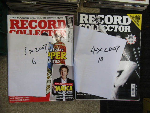 Record Collector magazines in 2 crates ranging from 1980-2000's - Image 4 of 10
