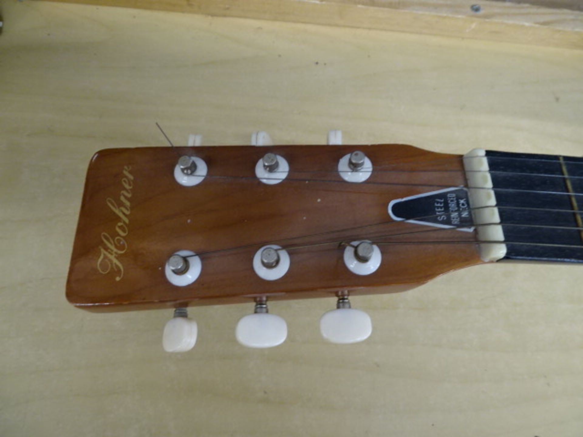 Hohner acoustic guitar - Image 3 of 5