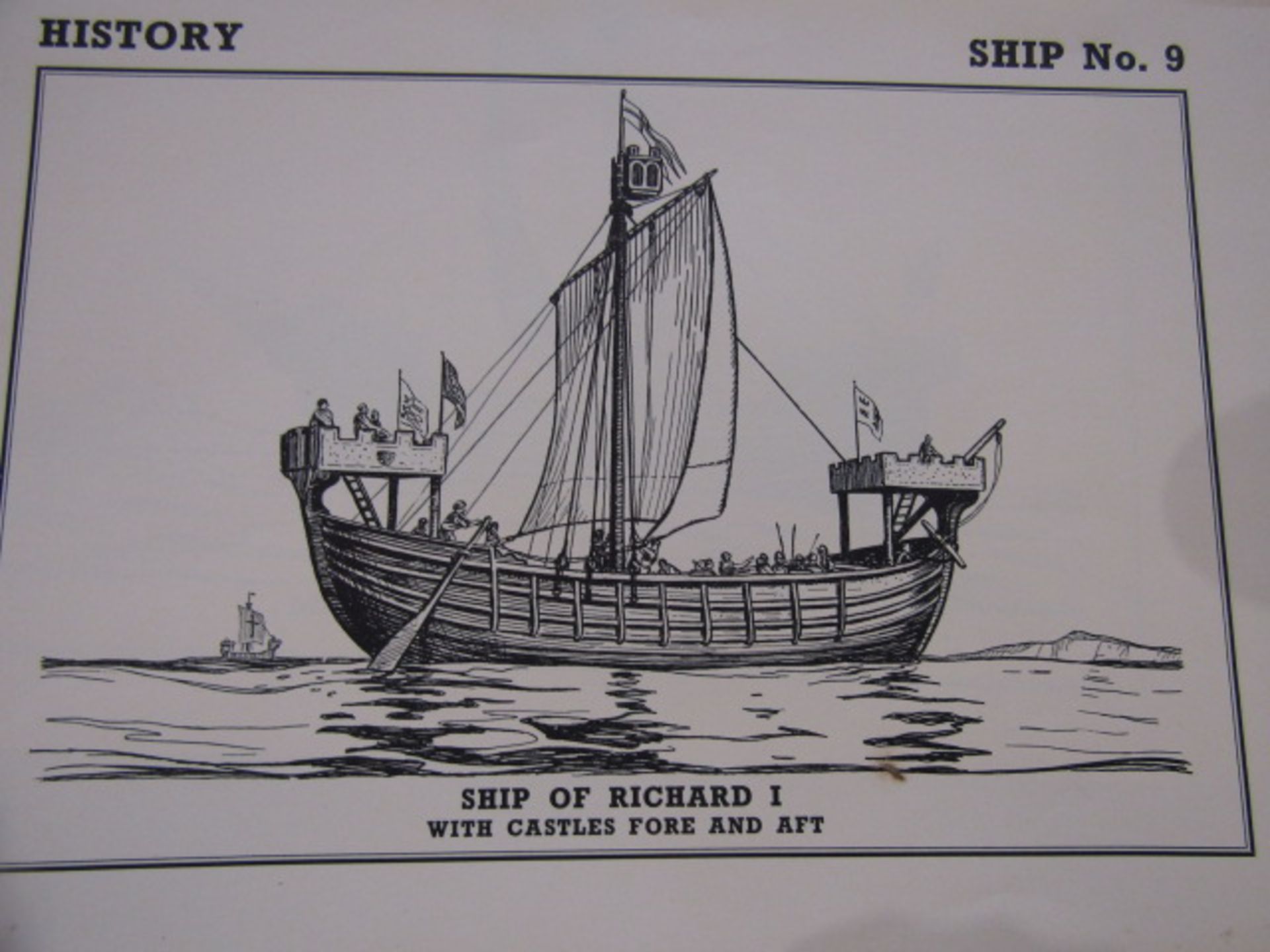 Vintage education prints History Viking ships  (15) Religious Instruction - 8 charts and 3 maps an - Image 14 of 32