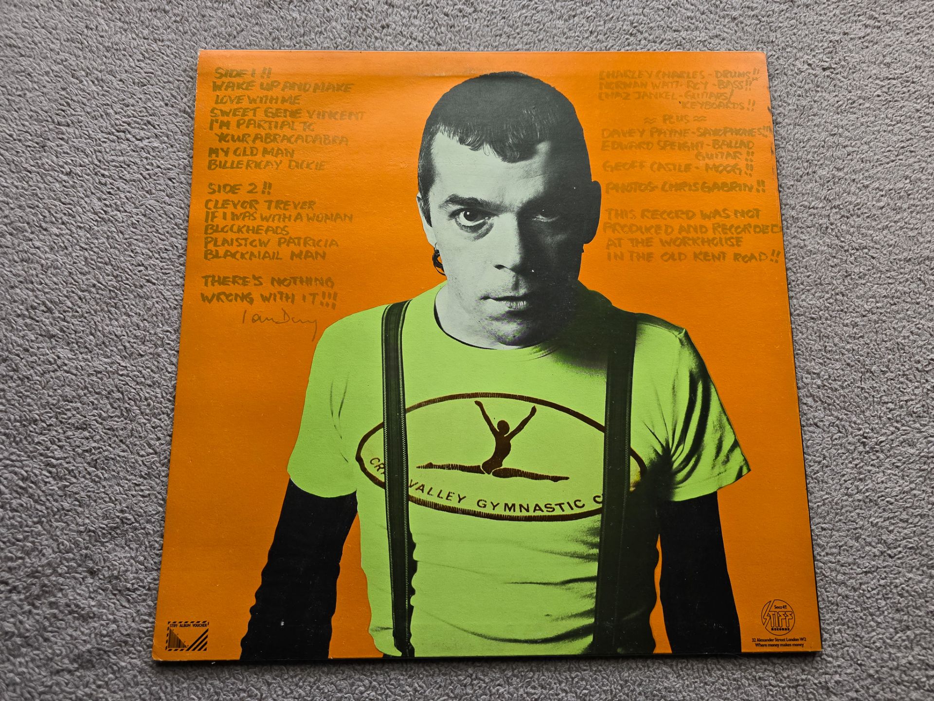 Ian Dury – New Boots And Panties!! Gold Vinyl 1978 LP + Bonus Hidden Track - Image 4 of 8