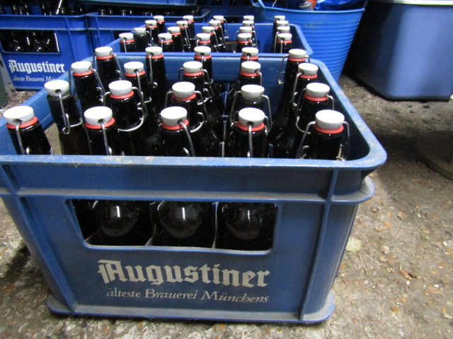 3 crates and 1 box Grolsch style brewing bottles with lids - Image 5 of 5