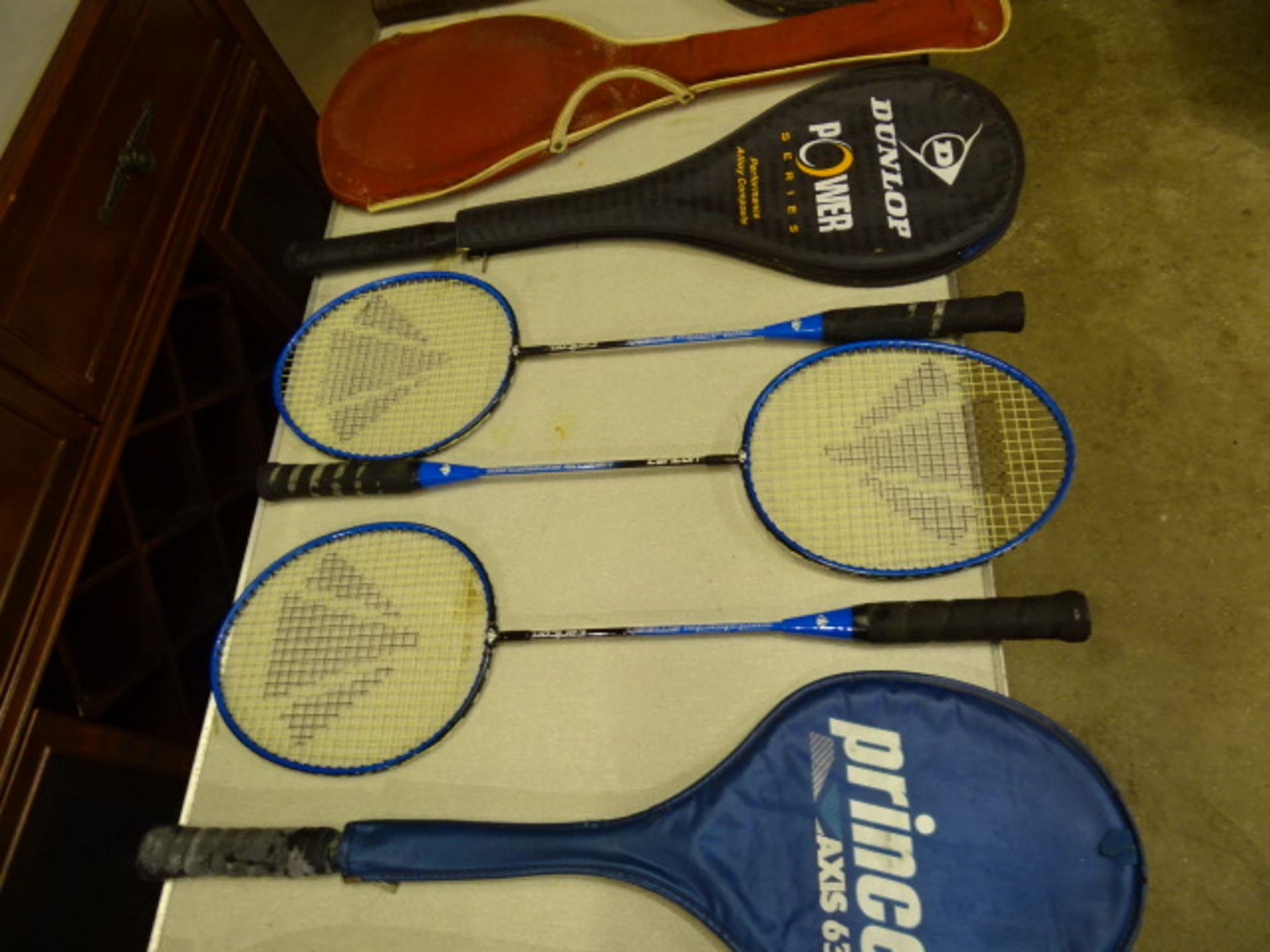 8 Badminton/Tennis rackets - Image 4 of 4