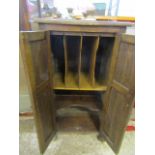 Record cabinet and a display cabinet (glass cracked)