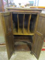 Record cabinet and a display cabinet (glass cracked)