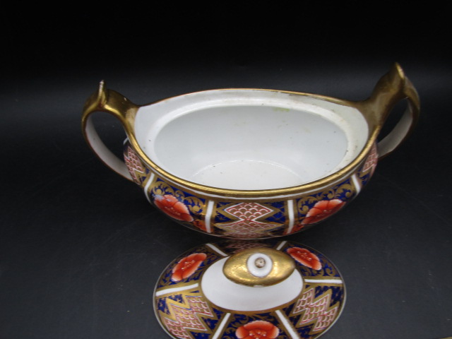 Imari style hand painted sauce pot - Image 2 of 3