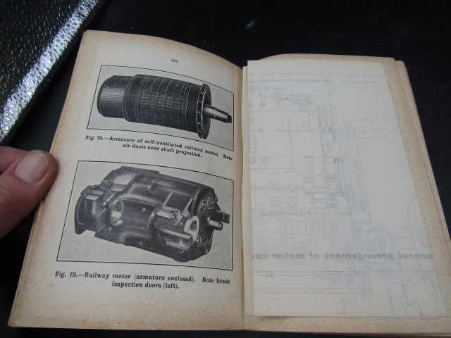 Elementary principles of the electric locomotives  book dated 1924 with fold out illustrations - Image 6 of 7