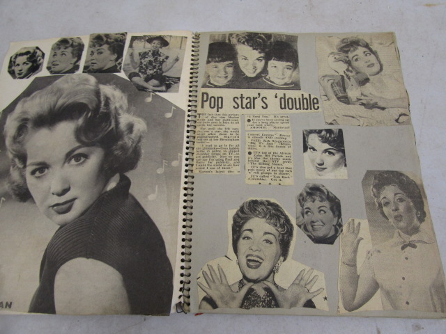 Celebrity photo's inc Beatles, some with autographs, Screen stars scrap book, picture card album - Image 8 of 26