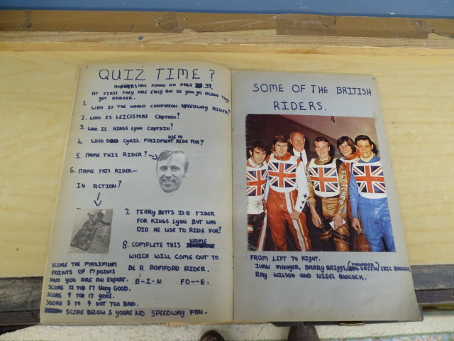 1971 Speedway scrapbook - Image 8 of 21