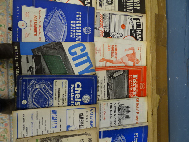 Over 40 mostly 1960's football programs to include England, Norwich and Chelsea etc - Image 12 of 16