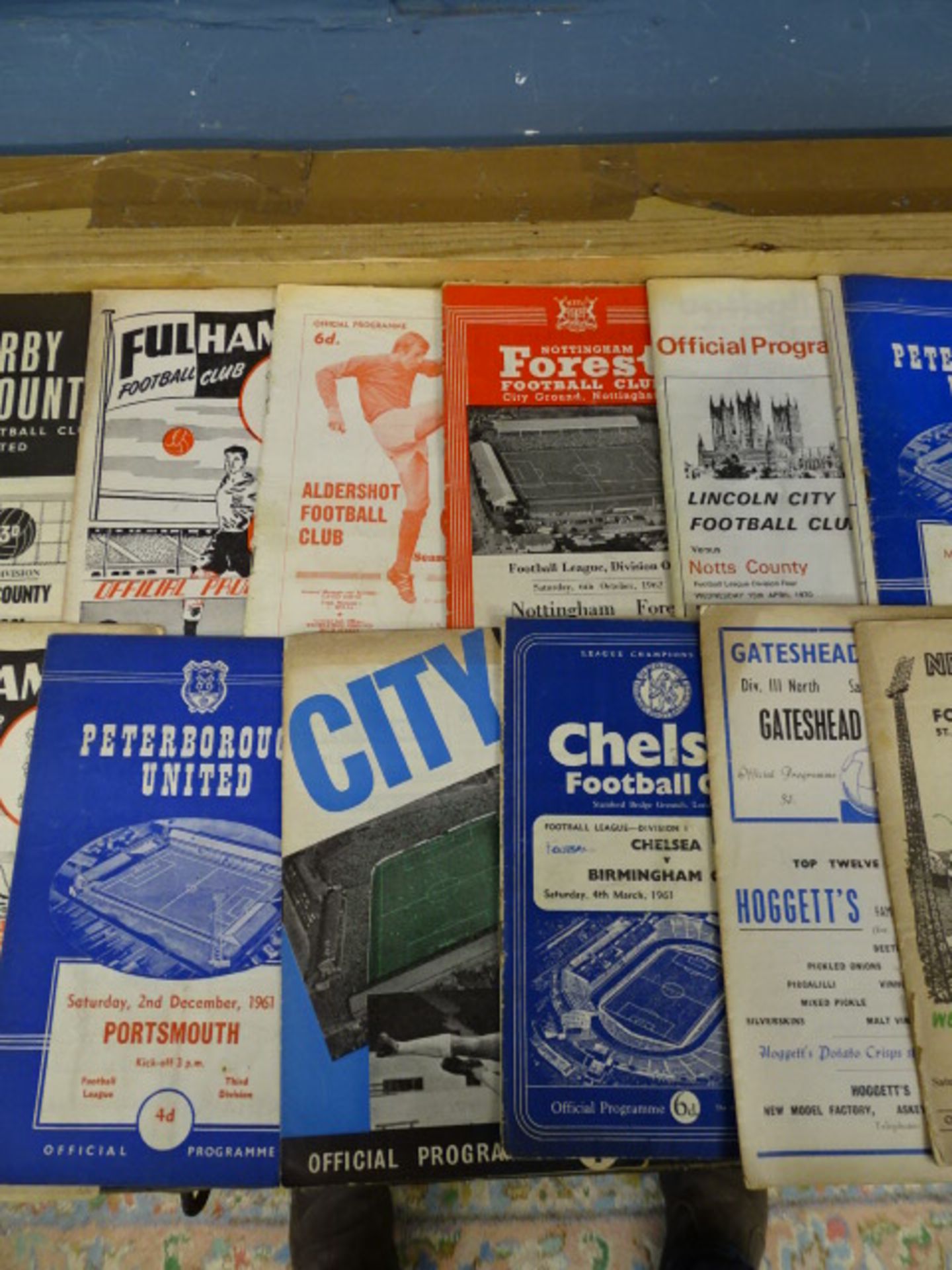 Over 40 mostly 1960's football programs to include England, Norwich and Chelsea etc - Image 12 of 16