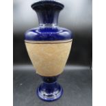 Royal Doulton vase stamped on base 35cmH good condition