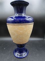 Royal Doulton vase stamped on base 35cmH good condition