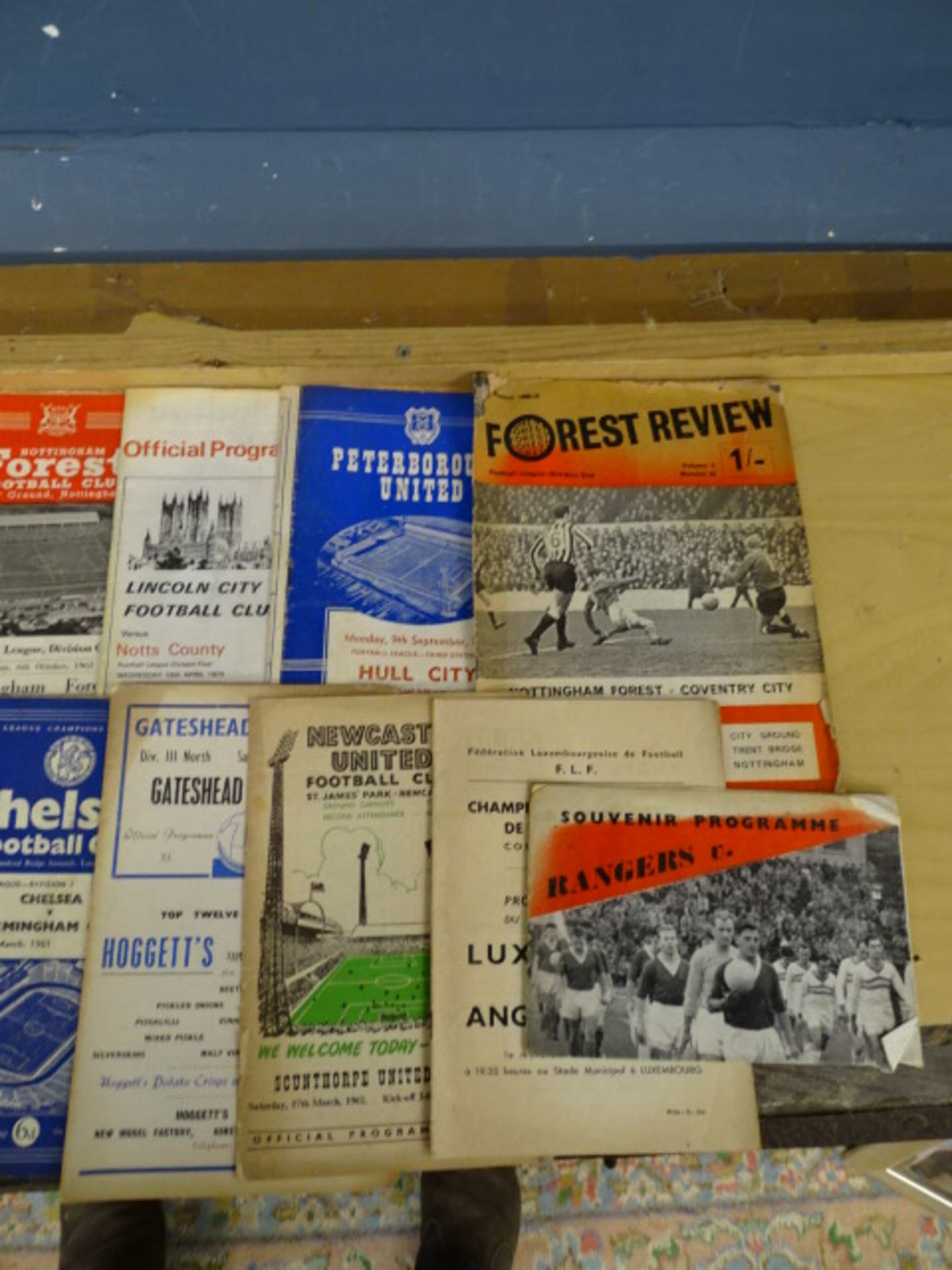 Over 40 mostly 1960's football programs to include England, Norwich and Chelsea etc - Image 13 of 16