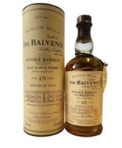 The balvenie single barrel malt scotch wisky aged 15 years 70cl 50.4%vol