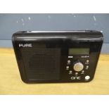 Pure DAB radio from a house clearance (no power lead)