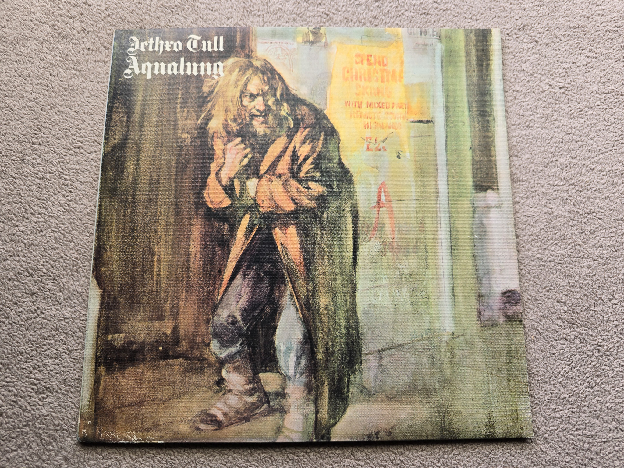 Jethro Tull – Aqualung Rare original 1st press vinyl LP Gatefold sleeve