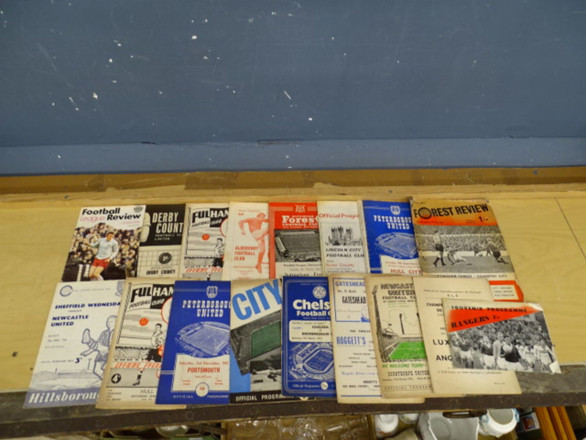 Over 40 mostly 1960's football programs to include England, Norwich and Chelsea etc - Image 10 of 16