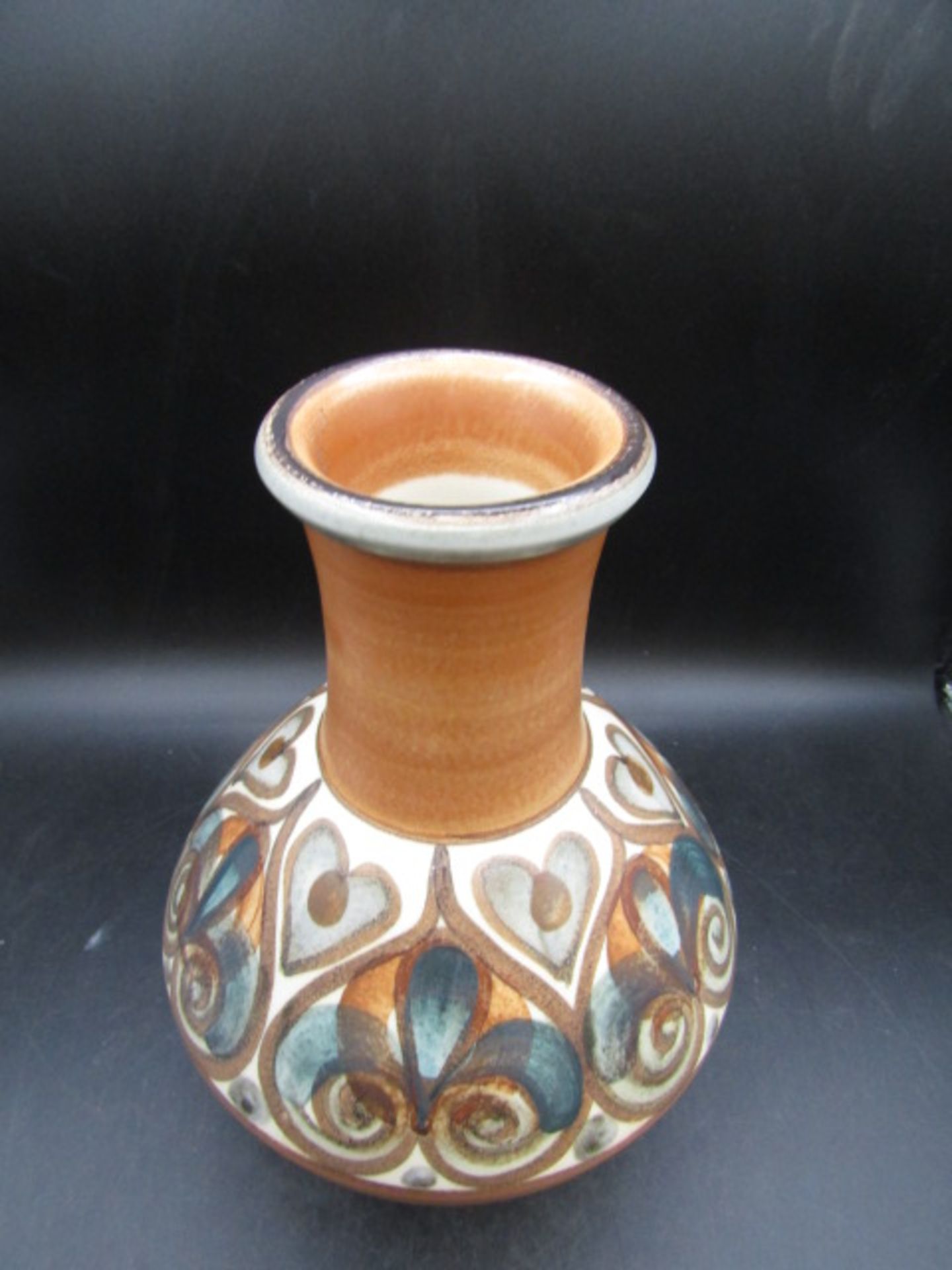 Langley pottery vase 28cmH - Image 2 of 3