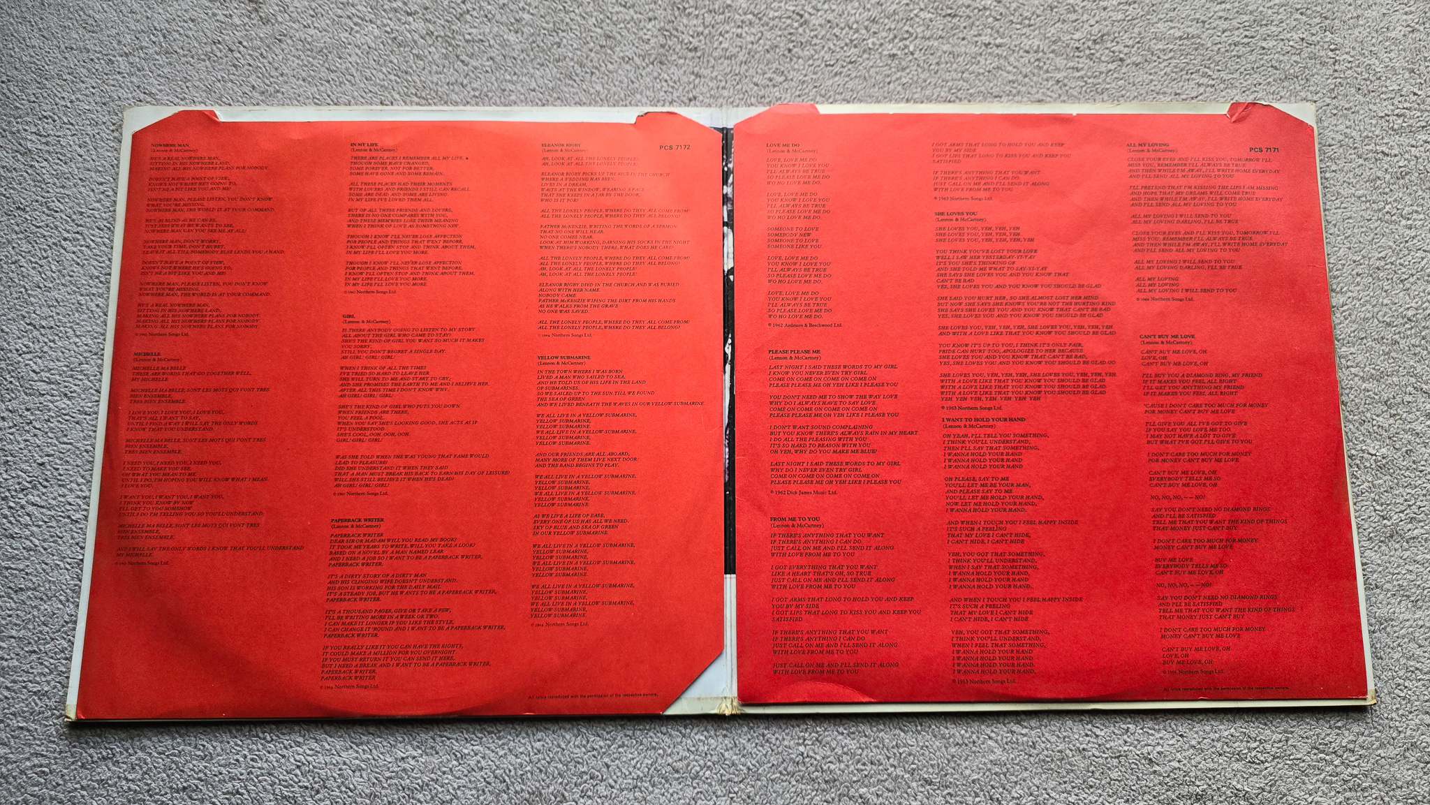 The Beatles – 1962-1966 Red Album Near Mint 1973 UK Vinyl LP - Image 5 of 11