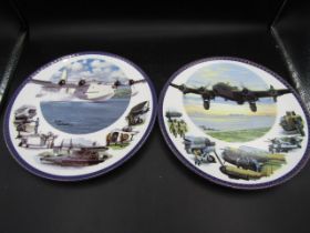 Royal Worcester Keith Woodcock King & Country collectors plates