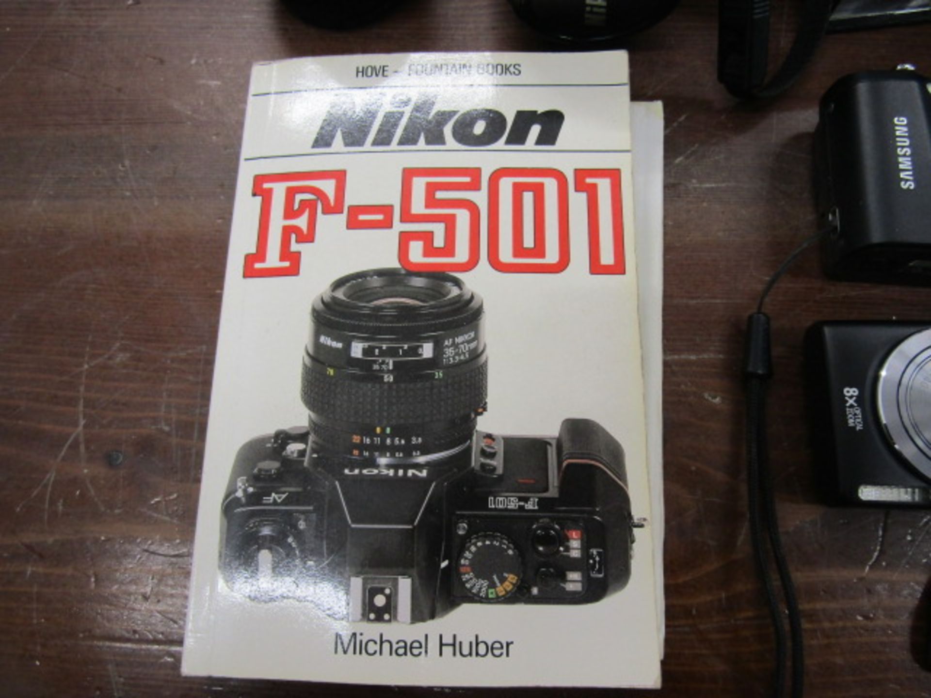Camera's inc Nikon camera with lens etc - Image 4 of 7