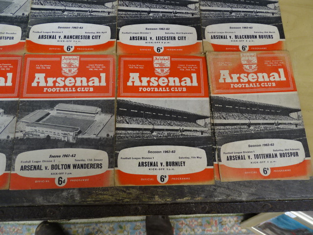 33 Mostly 1960's Arsenal football programs - Image 4 of 19