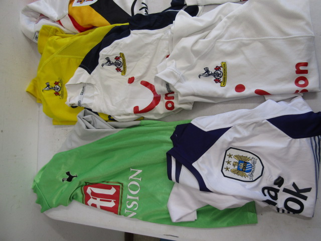 Various football shirts inc Spurs, West Ham, Celtic etc plus a rugby shirt - Image 2 of 5