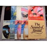 Collection of 10 Rock LP's to inc Dr.Hook Beach Boys Paul simon Bread Etc
