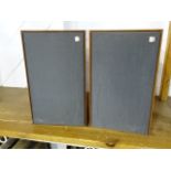 Pair of vintage Kef speakers from a house clearance