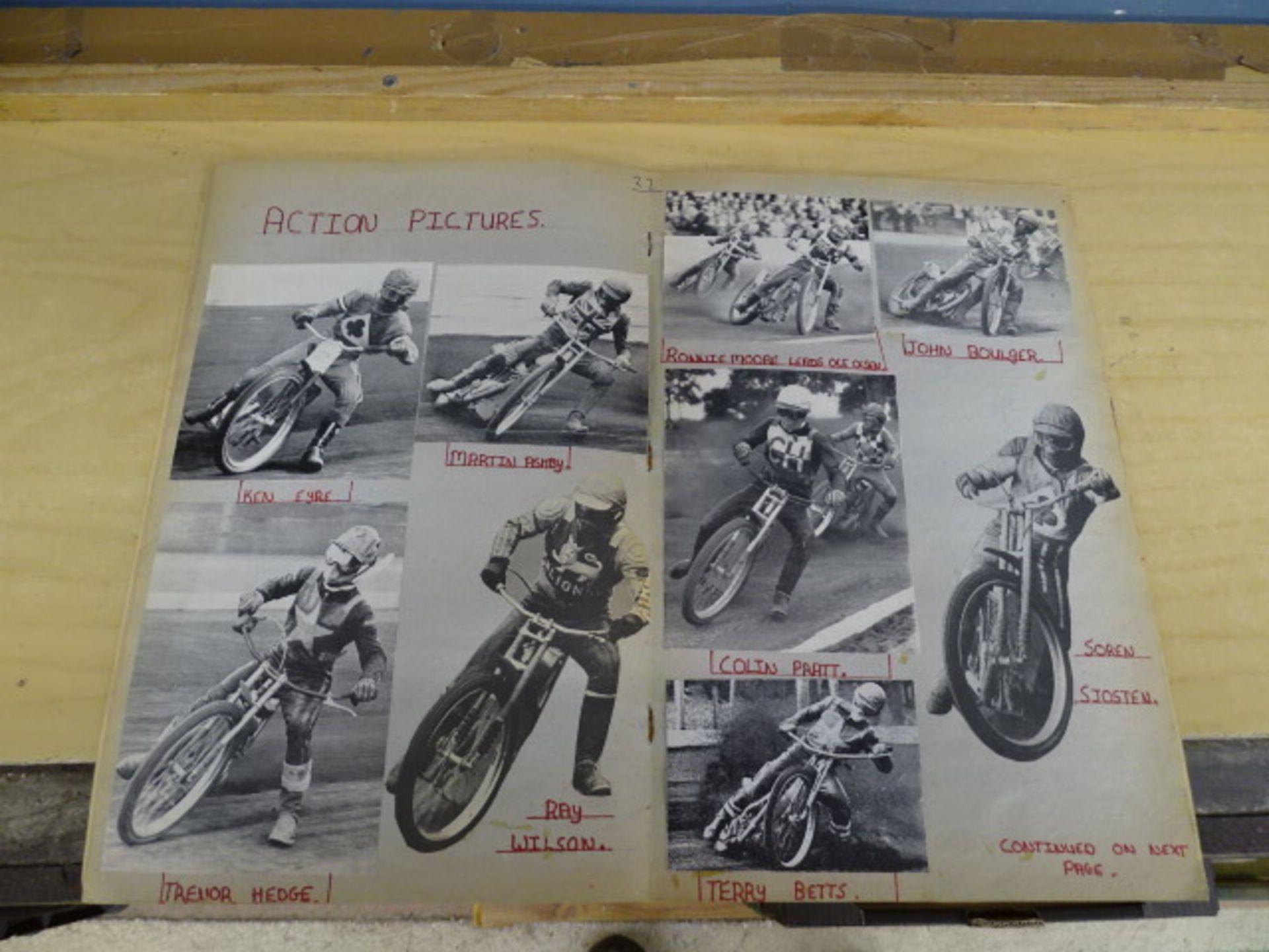 1971 Speedway scrapbook - Image 13 of 21