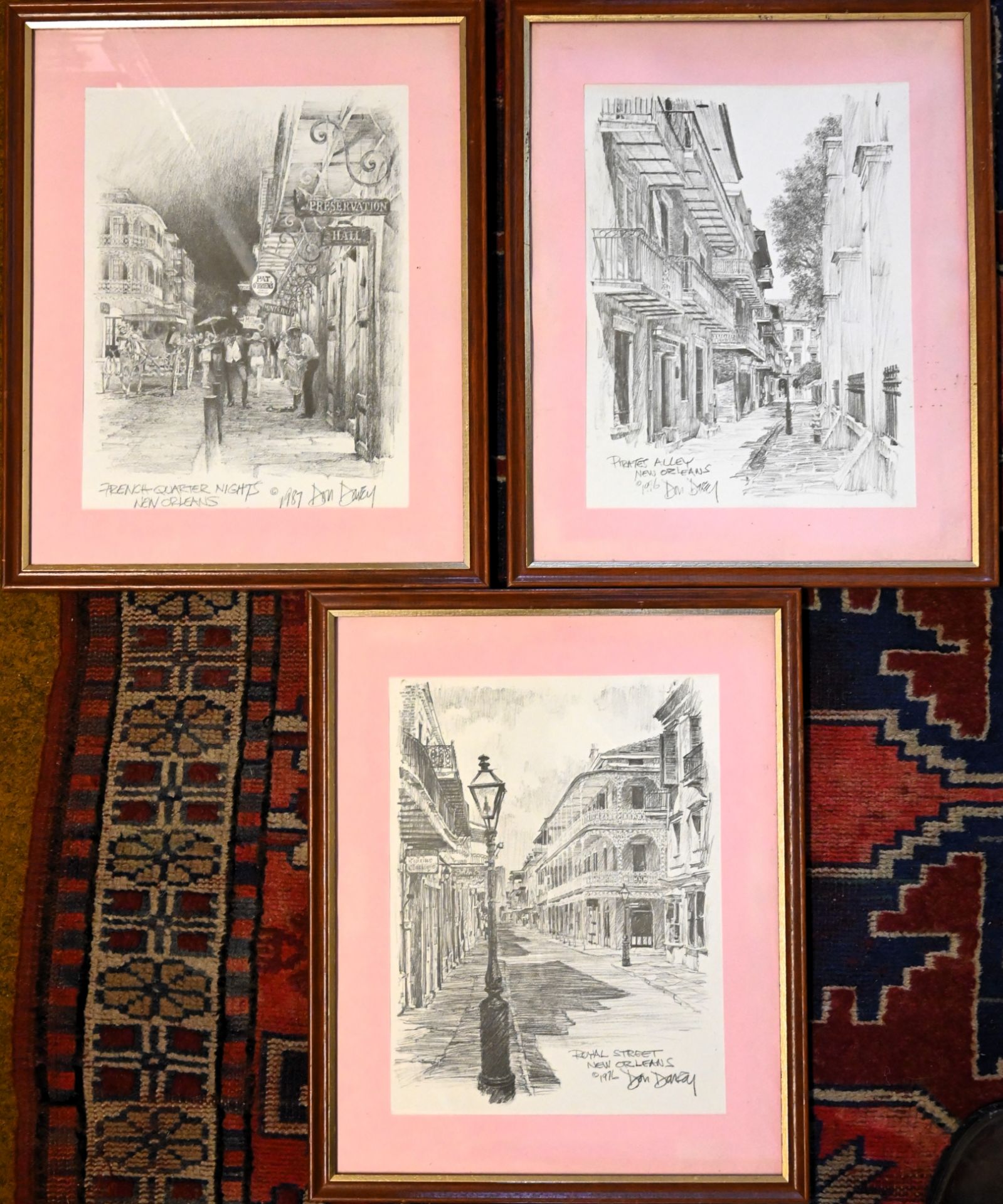 Don Davey, Three Prints of New Orleans
