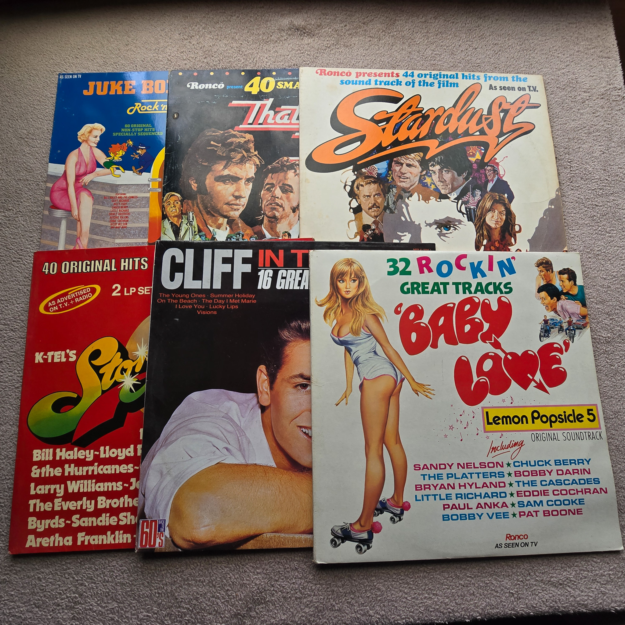Collection of 50's and 60's Vinyl LP's including Elvis Presley etc - Image 4 of 5