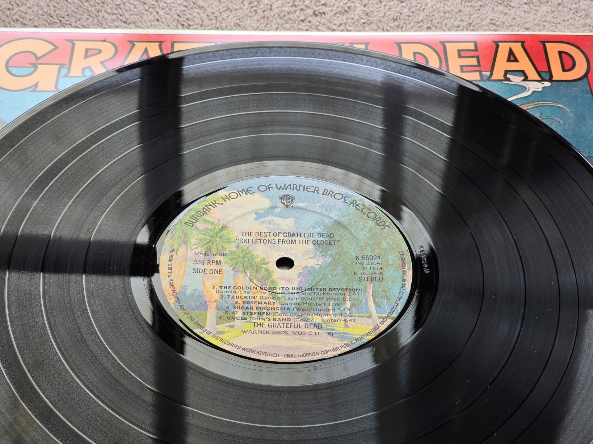 The Grateful Dead – Live/Dead Mint UK 1971 Double vinyl LP + Skeletons from the closet - Image 12 of 13