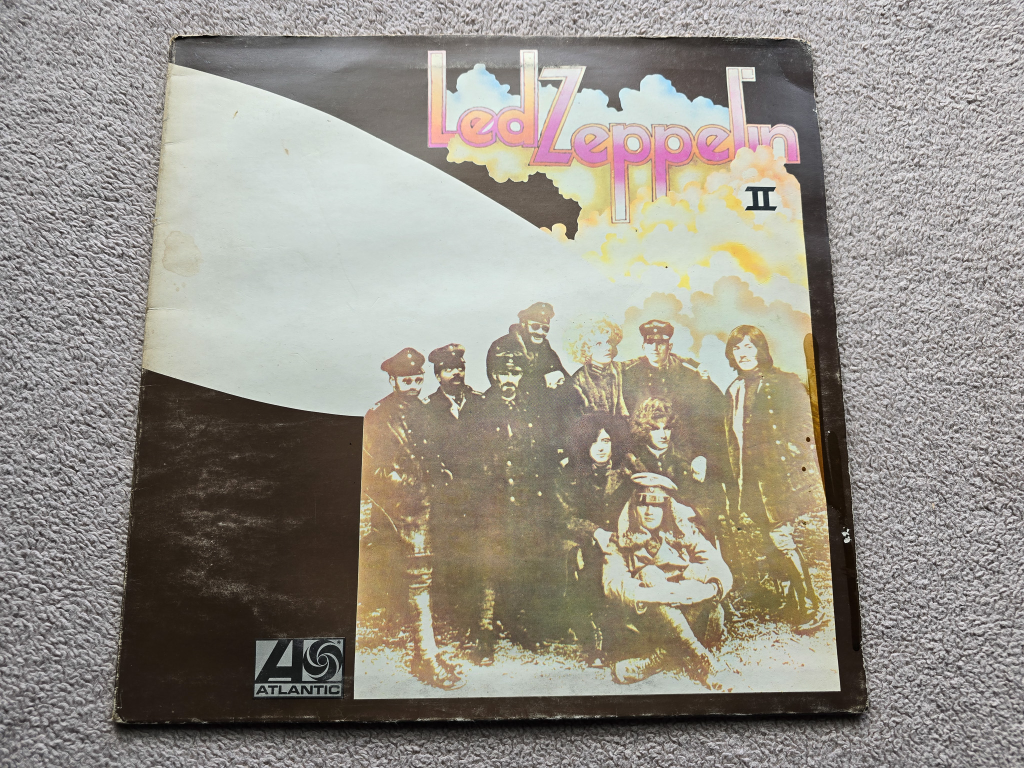 Led Zeppelin – Led Zeppelin II Original UK Plum/Orange Atlantic pressing