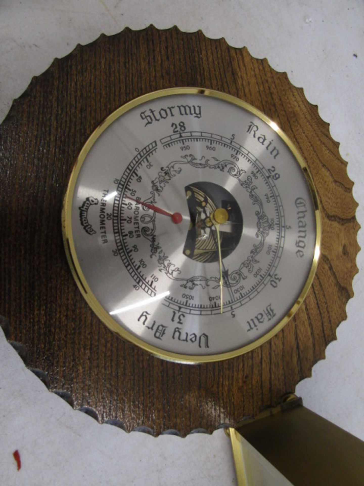 Barometer and carriage clock - Image 3 of 3